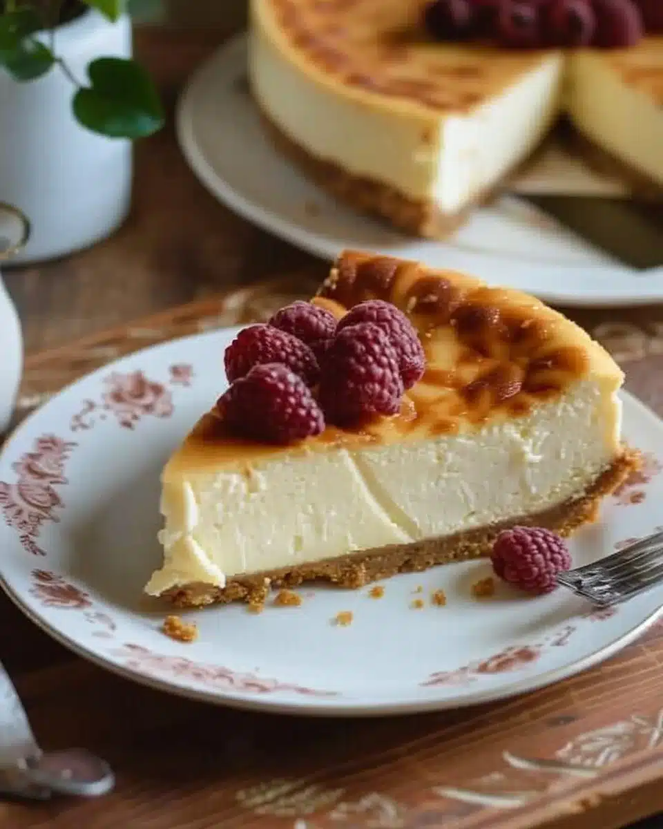 Cheesecake spéculoos maison