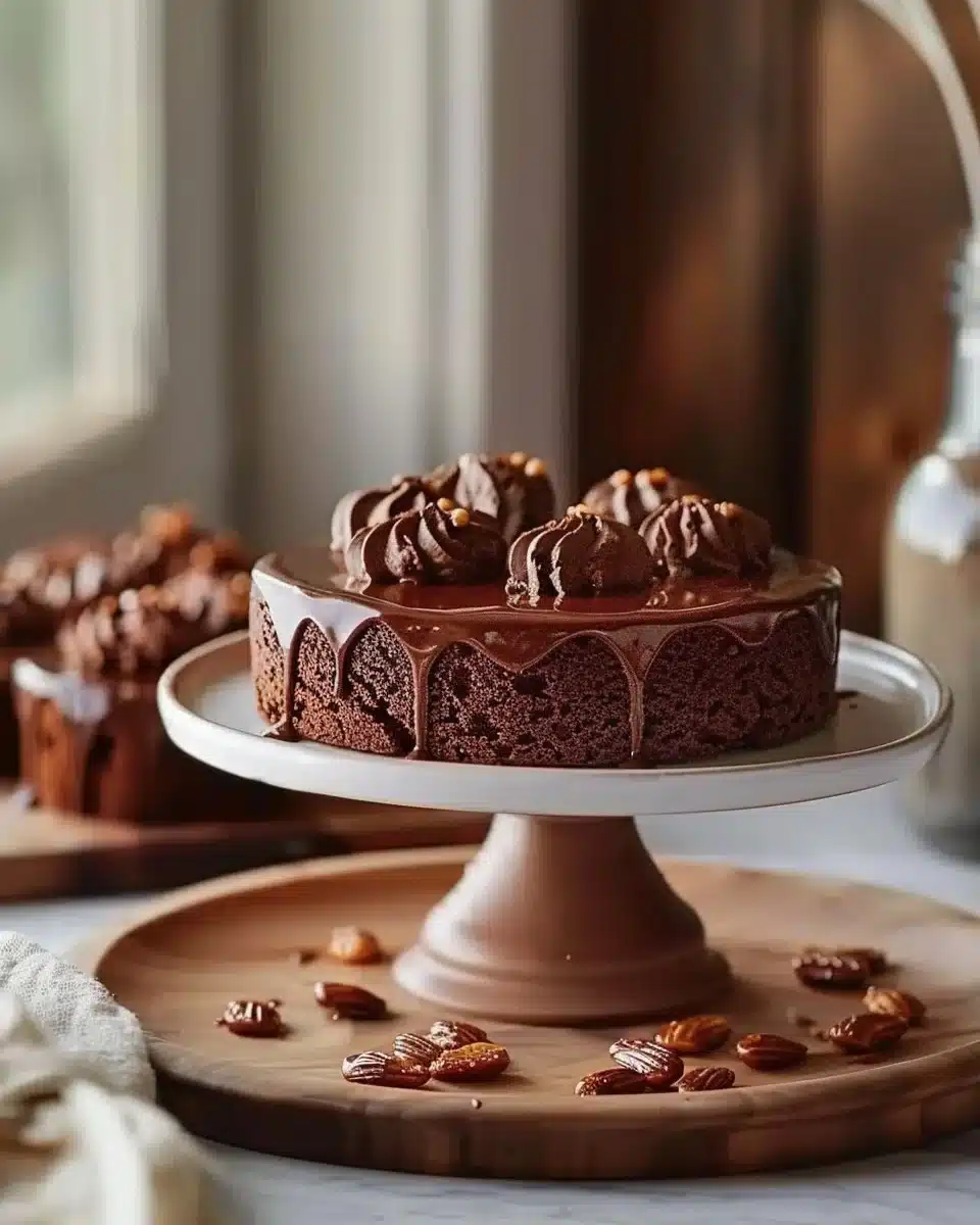 Gâteaux au Chocolat Praliné