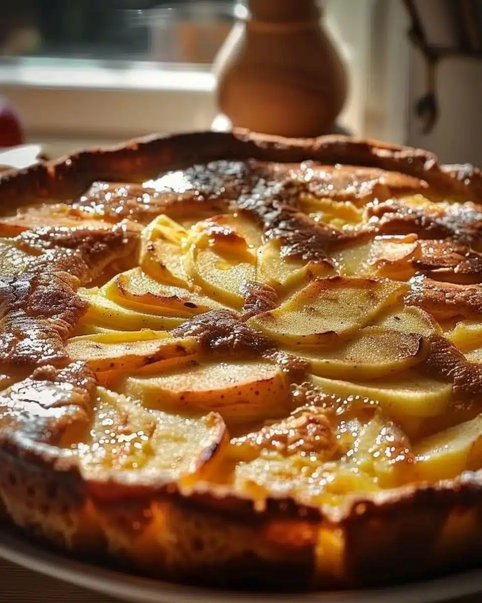 Clafoutis aux pommes