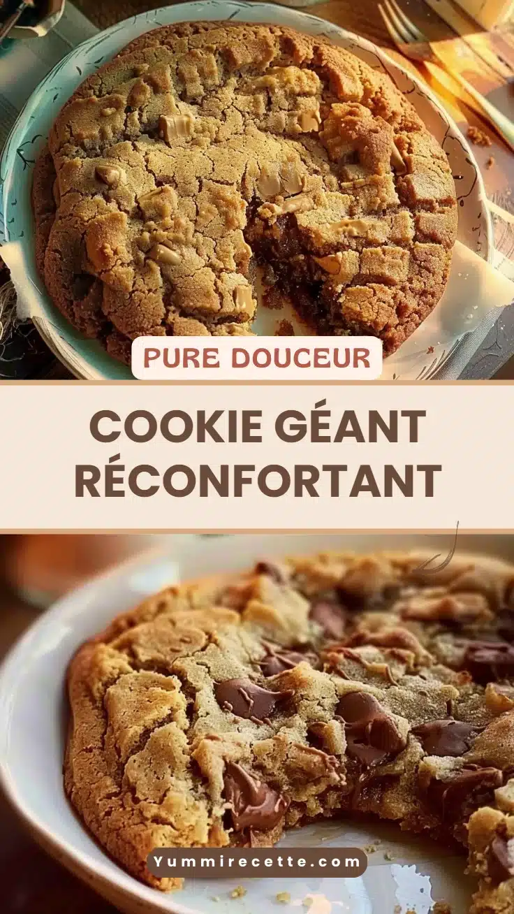 Cookie Géant Réconfortant
