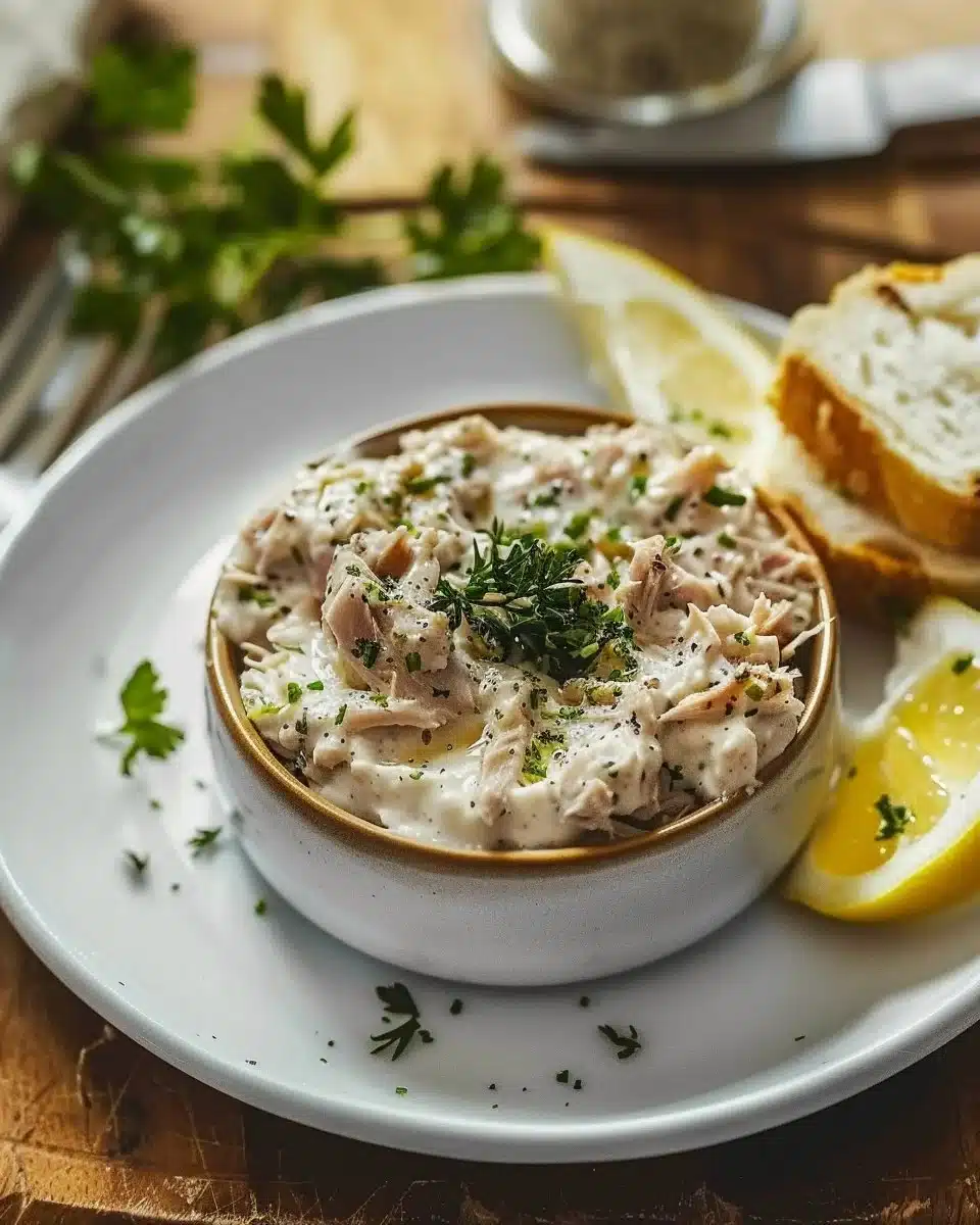 Crème au thon apéro