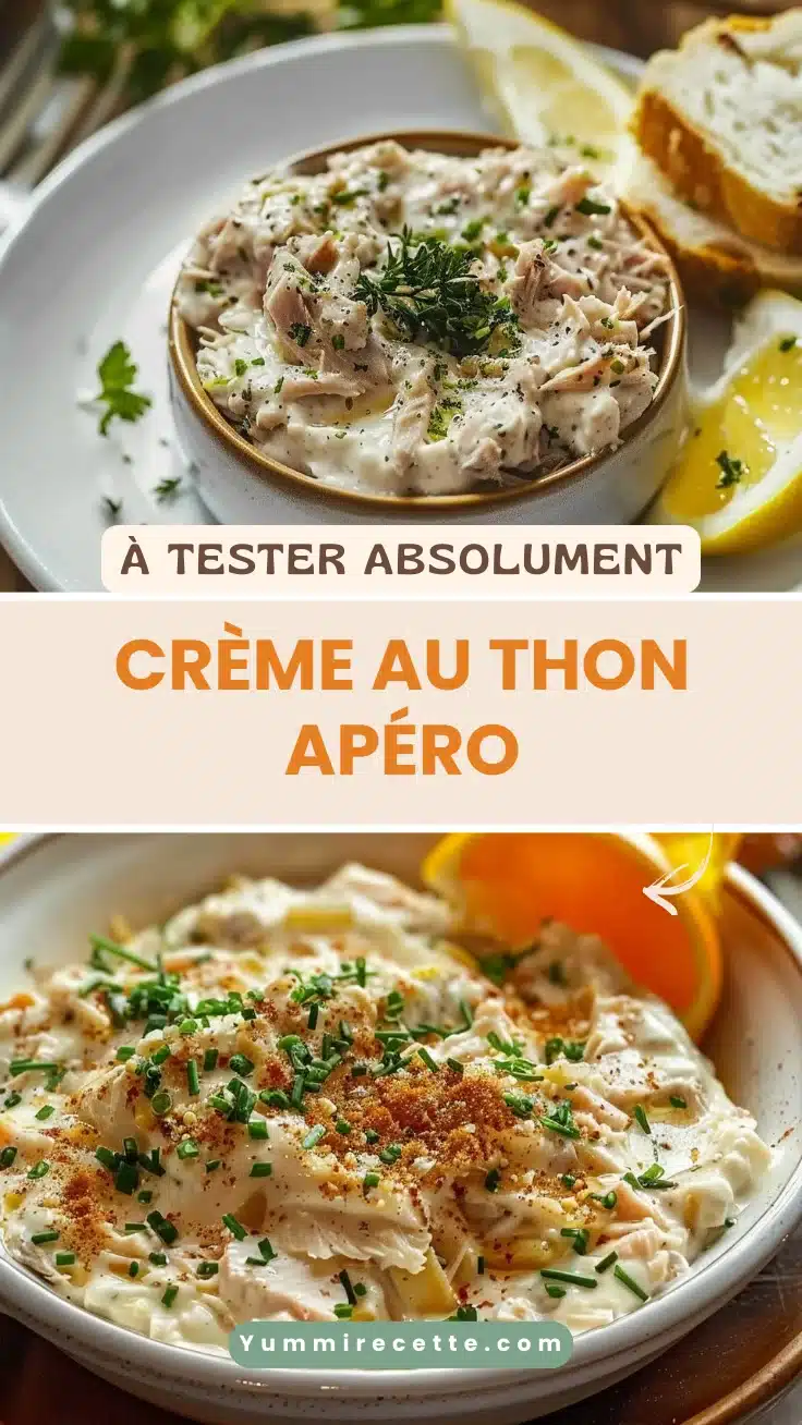 Crème au thon apéro