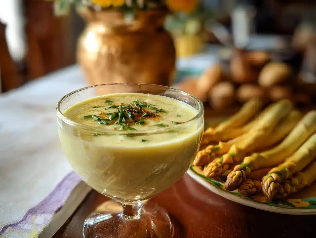 Crème d’asperges blanches