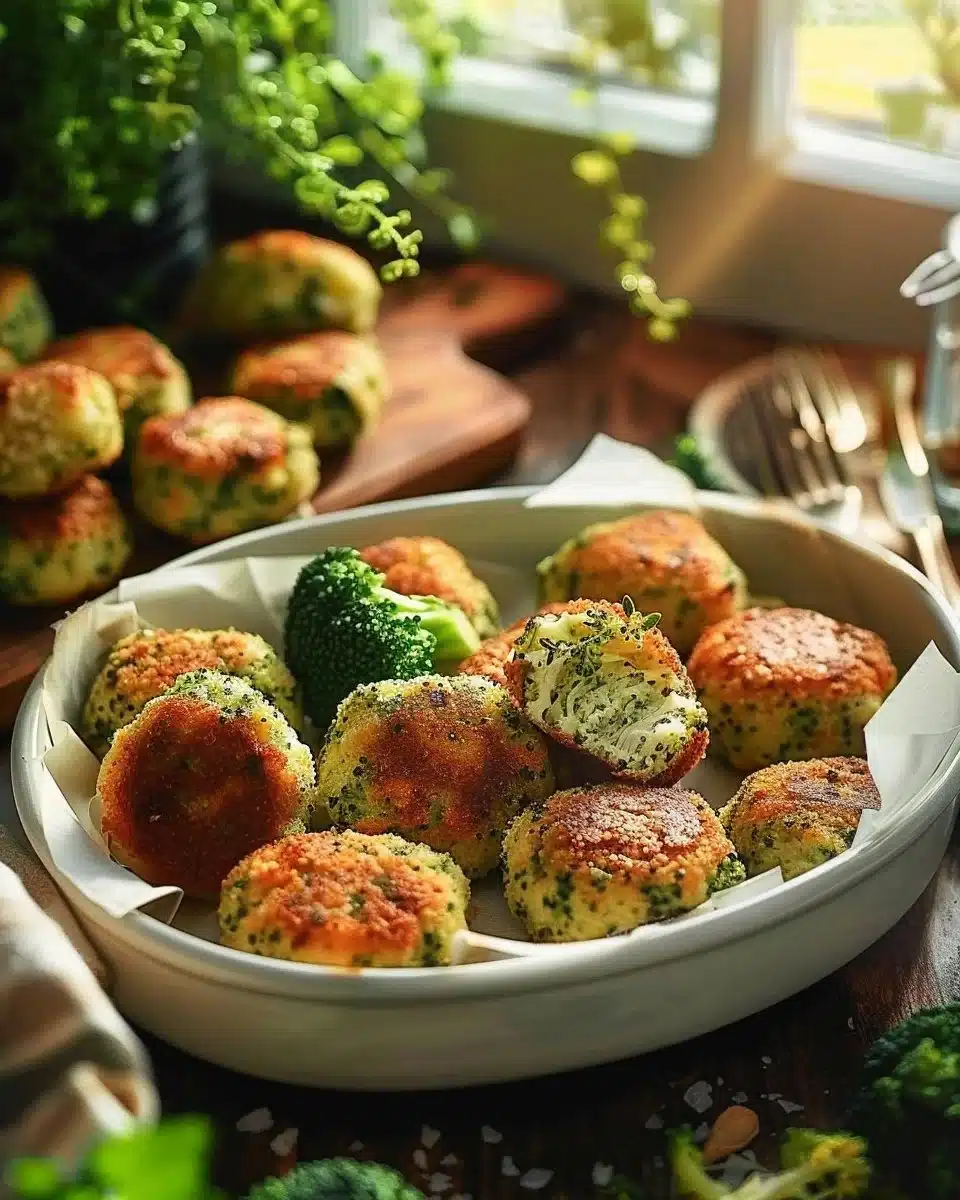 Croquettes de Brocoli Dorées