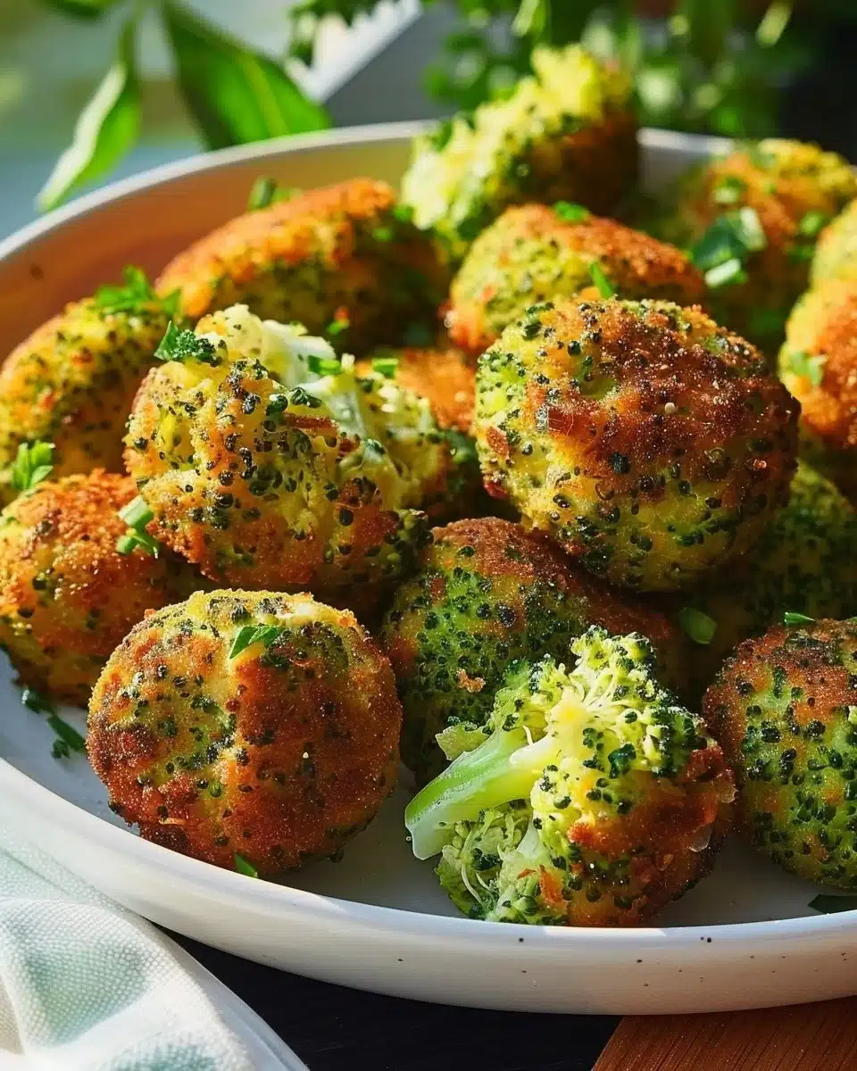Croquettes de brocoli