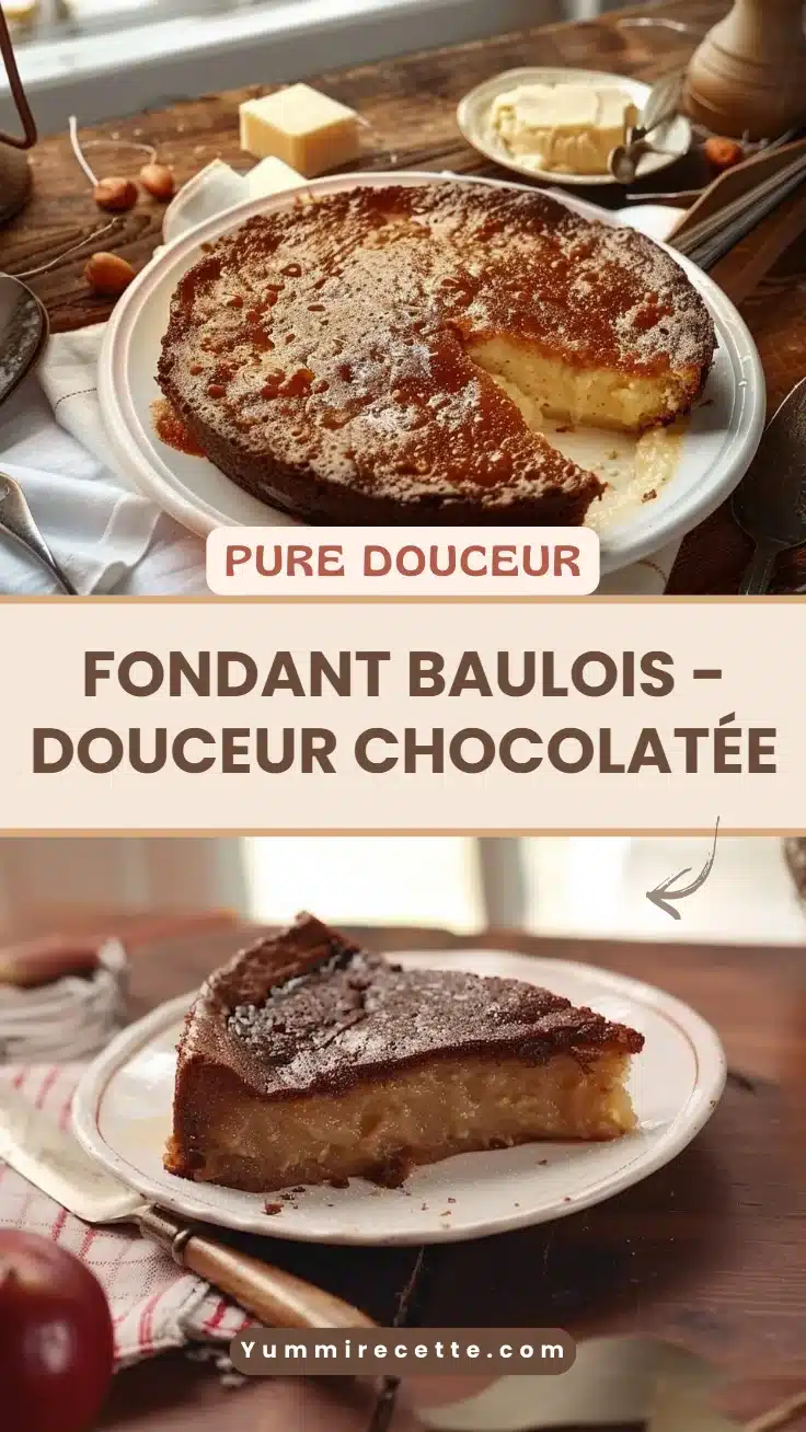 Fondant Baulois - douceur chocolatée