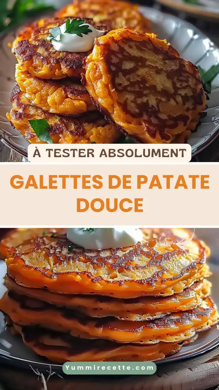 Galettes de Patate Douce