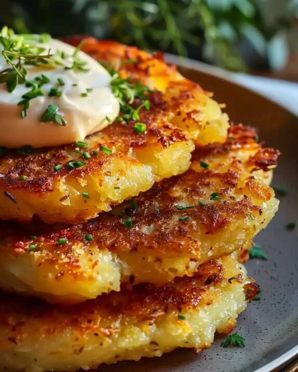 Crispy Potato Cakes