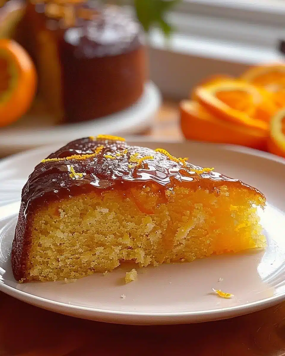 Gâteau à l'orange