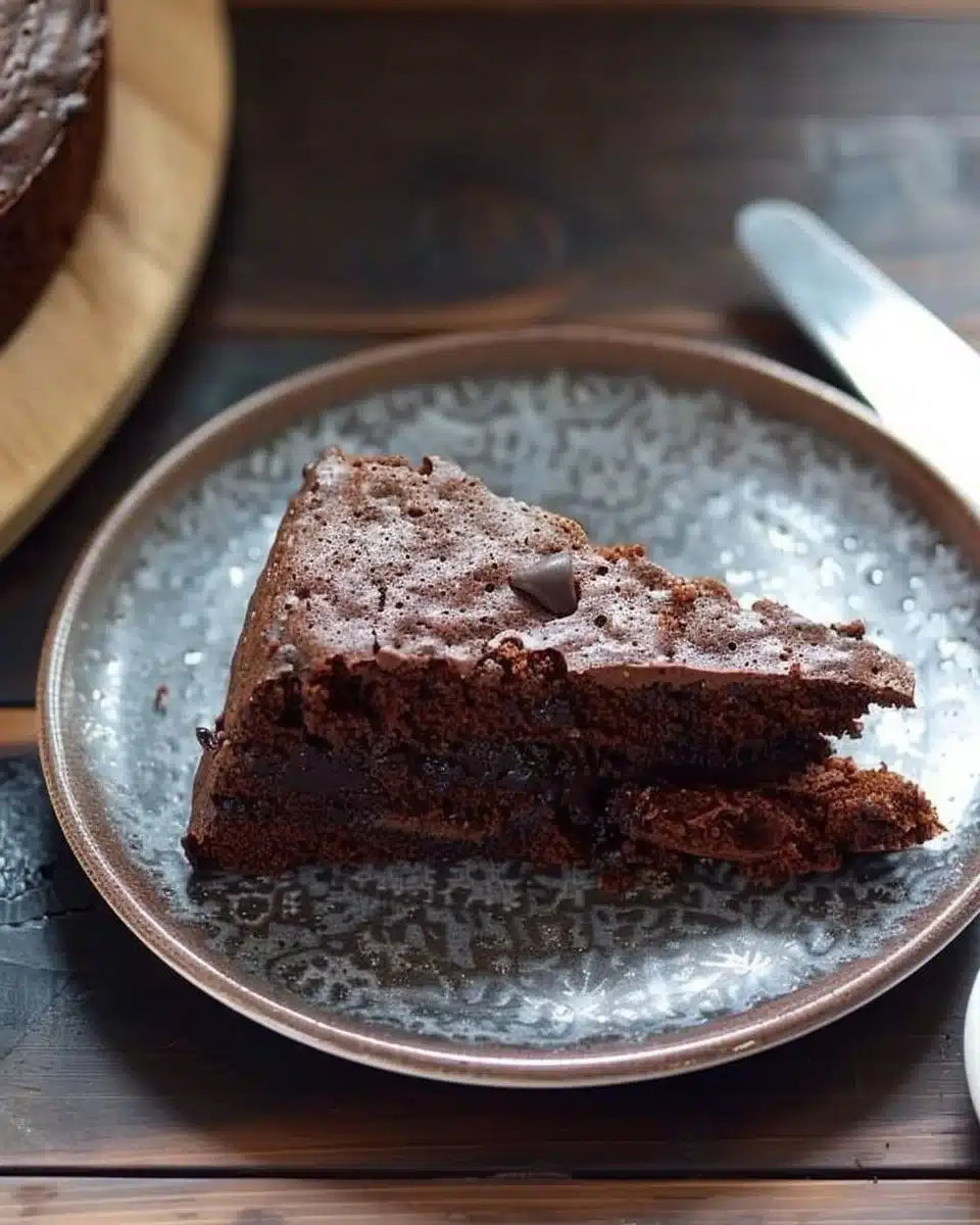 Gâteau au chocolat anti-gaspi