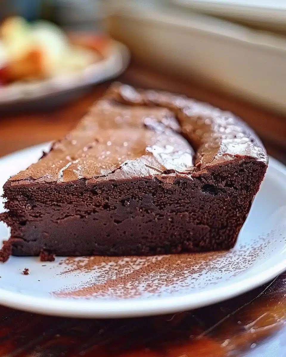 Gâteau au chocolat facile et moelleux