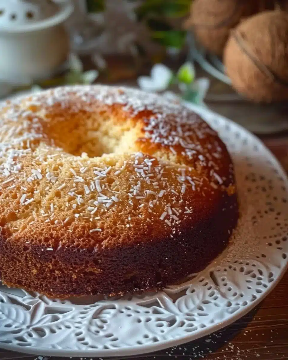 Gâteau à la noix de coco