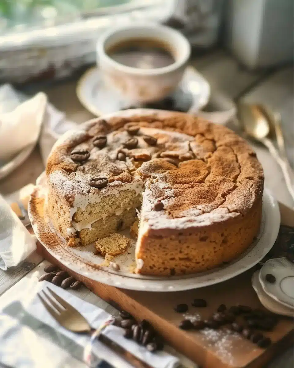 Gâteau frigidaire au café