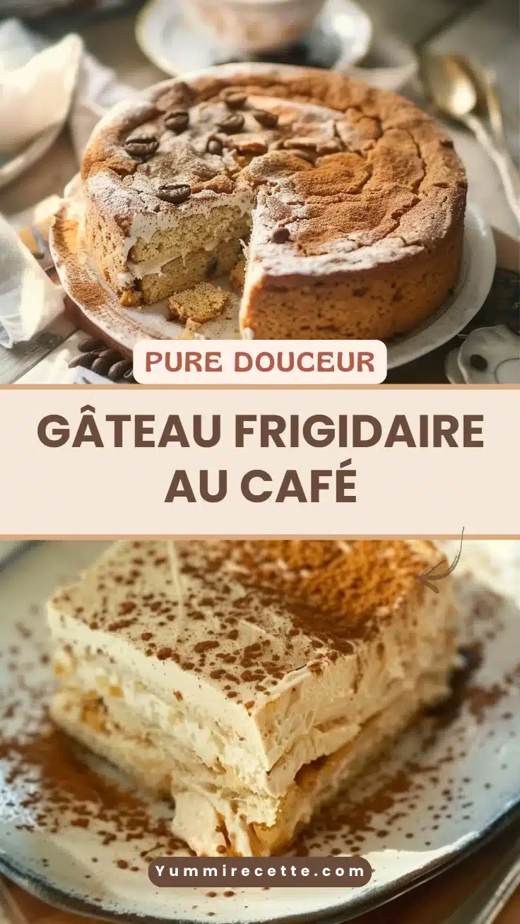 Gâteau frigidaire au café