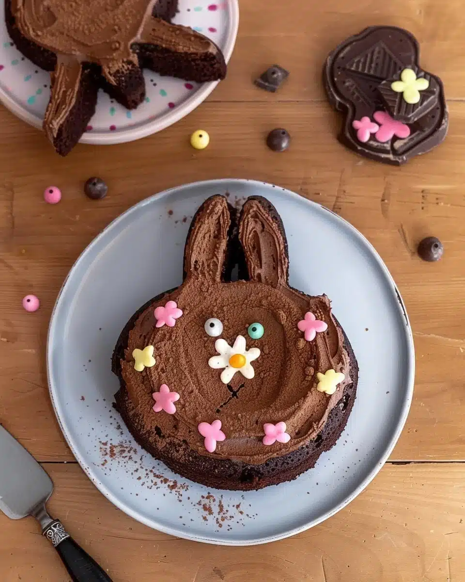 Gâteau Lapin au Chocolat