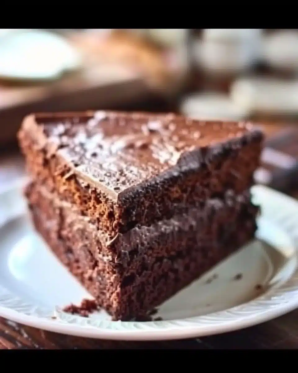 Gâteau moelleux au chocolat