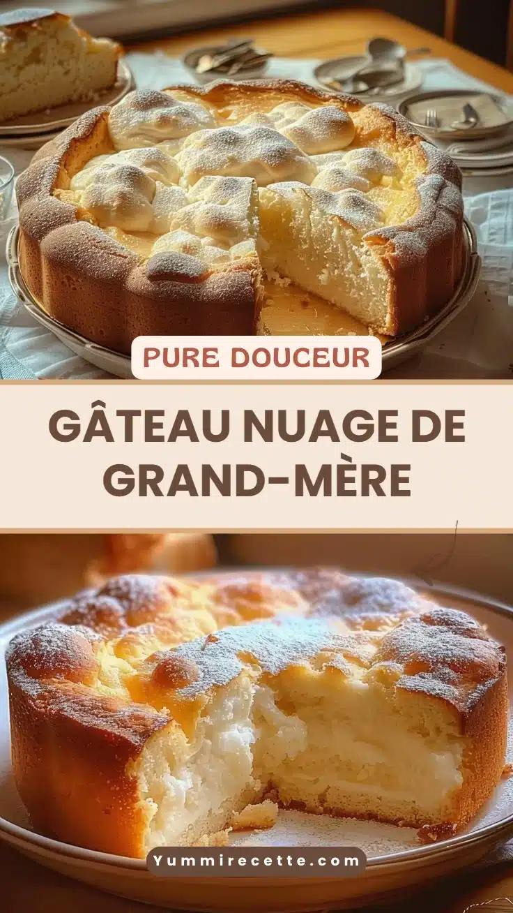 Gâteau Nuage de Grand-Mère