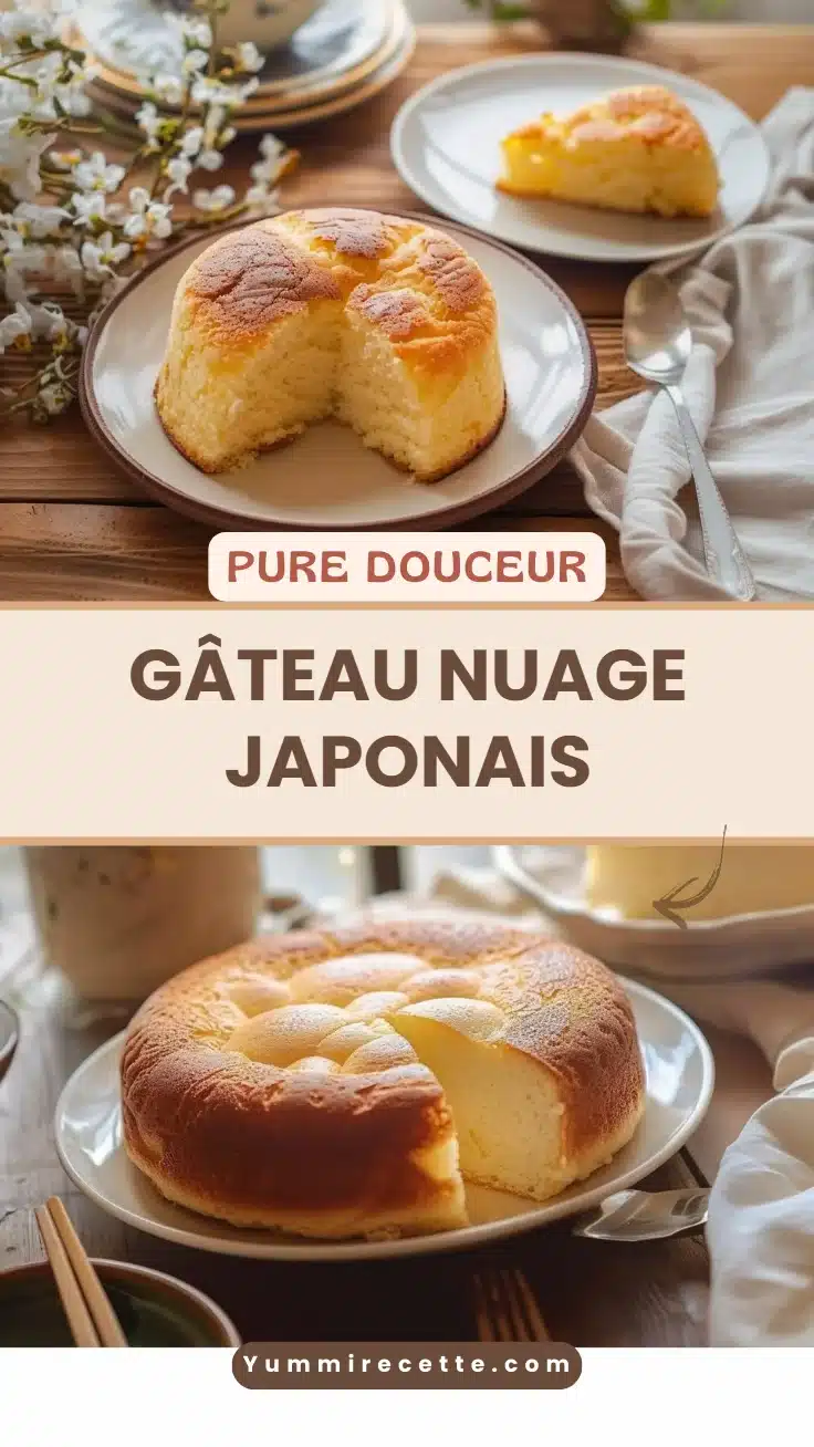 Gâteau nuage japonais