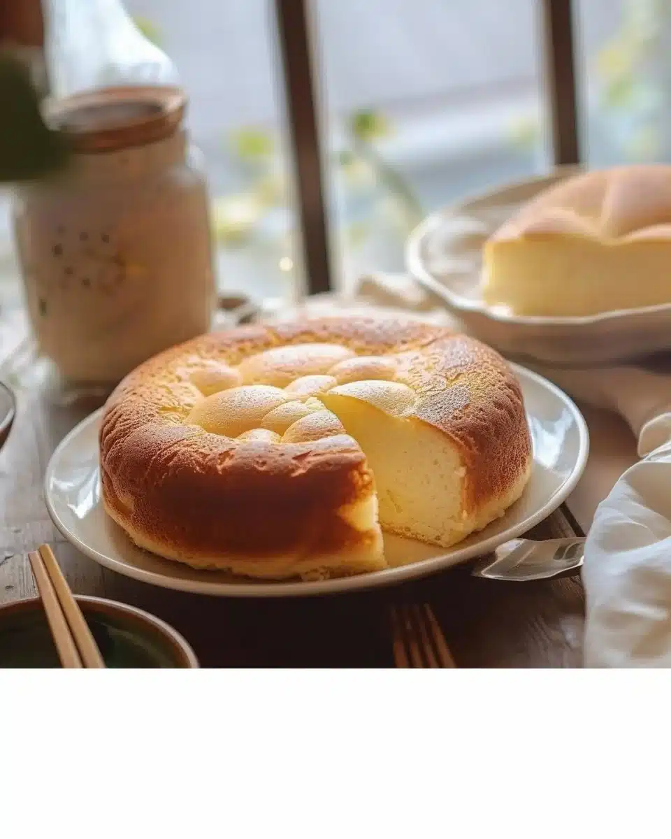 Gâteau nuage japonais