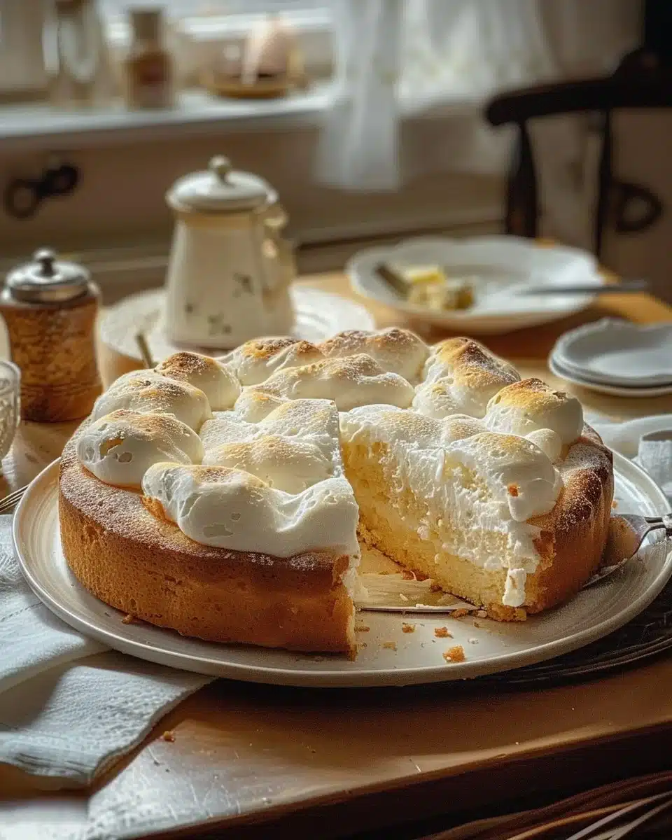 Gâteau Nuage Japonais Délicieux