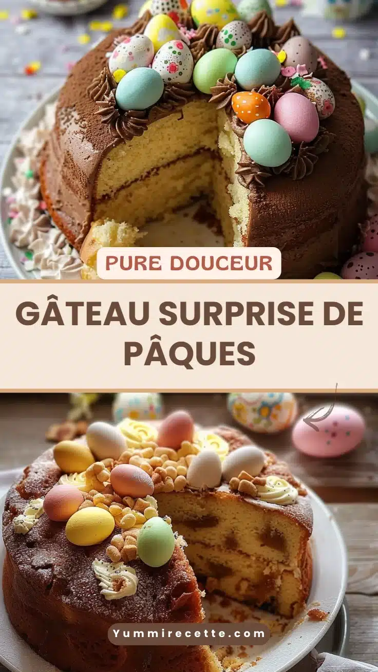 Gâteau Surprise de Pâques