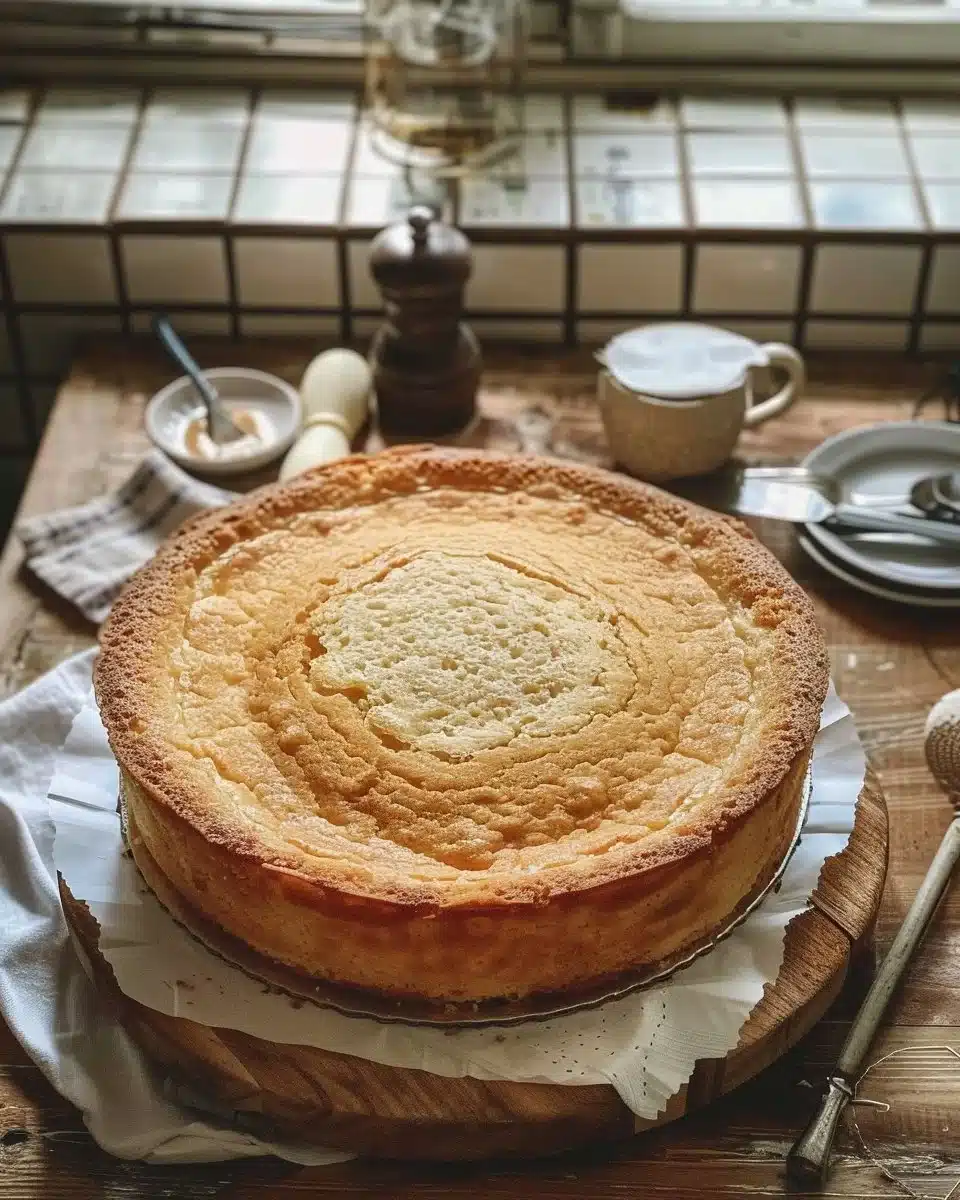Génoise pour gâteau d'anniversaire