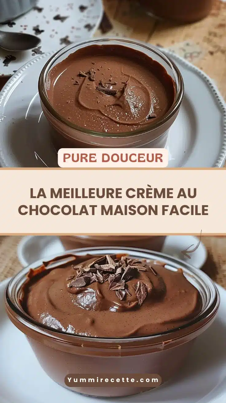 La Meilleure Crème au Chocolat Maison Facile