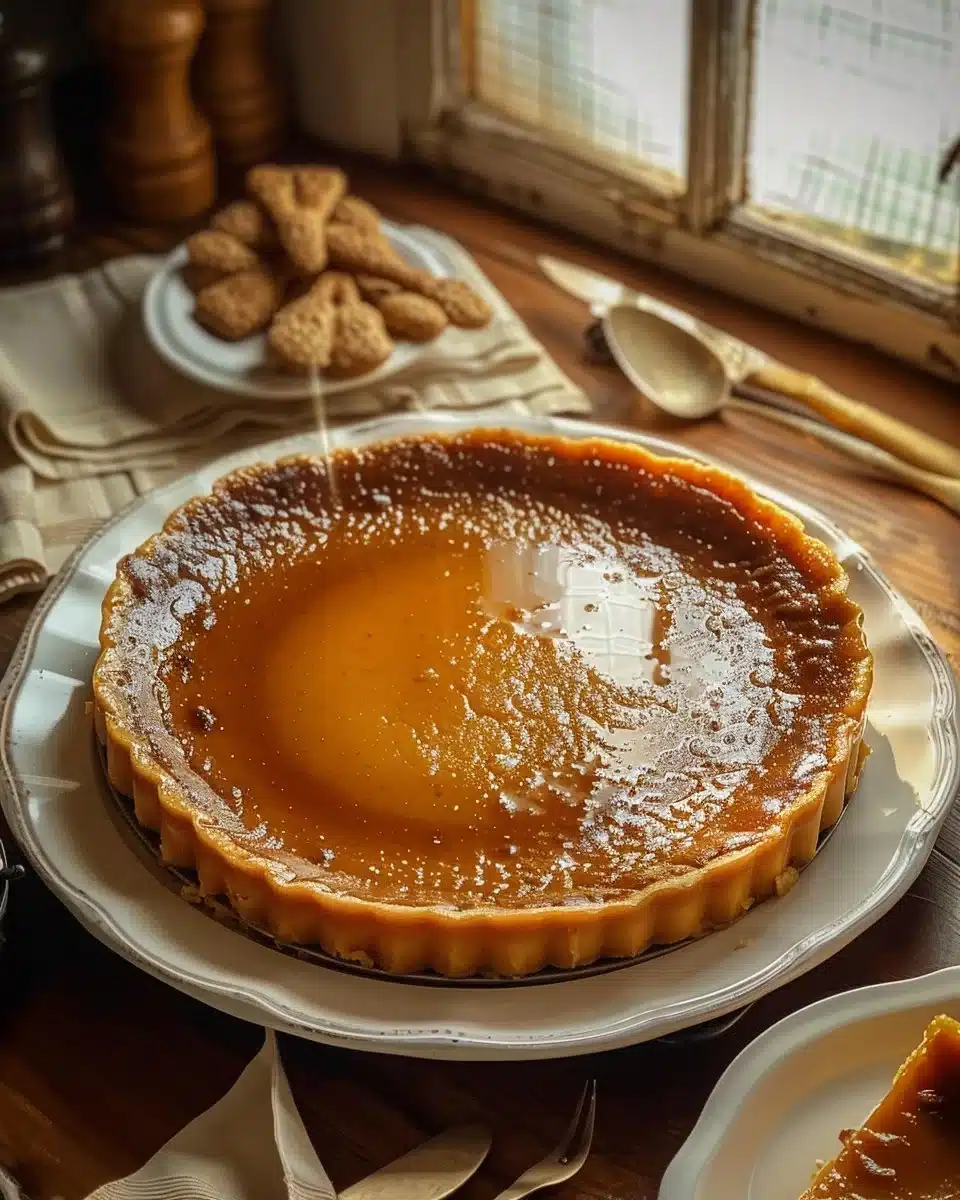 Le Flan au Spéculoos Inoubliable