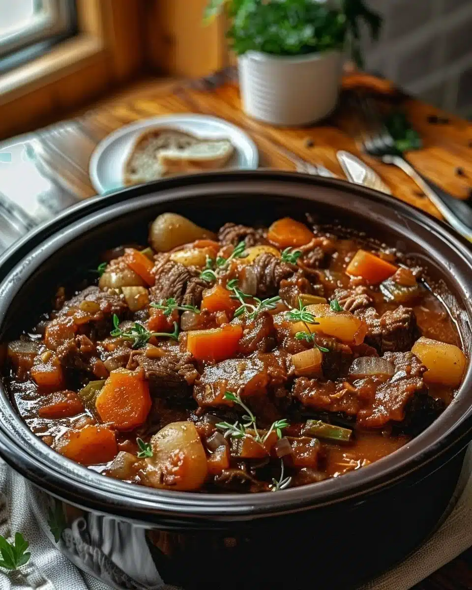 Le Ragoût du Pauvre à la Mijoteuse