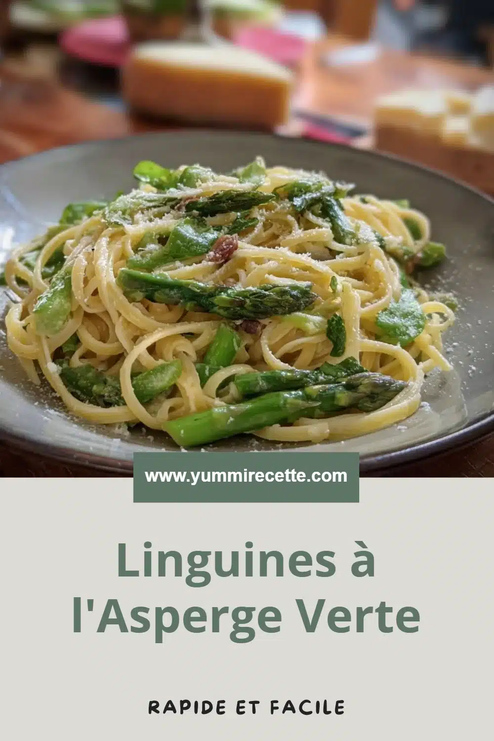 Linguines à l'Asperge Verte