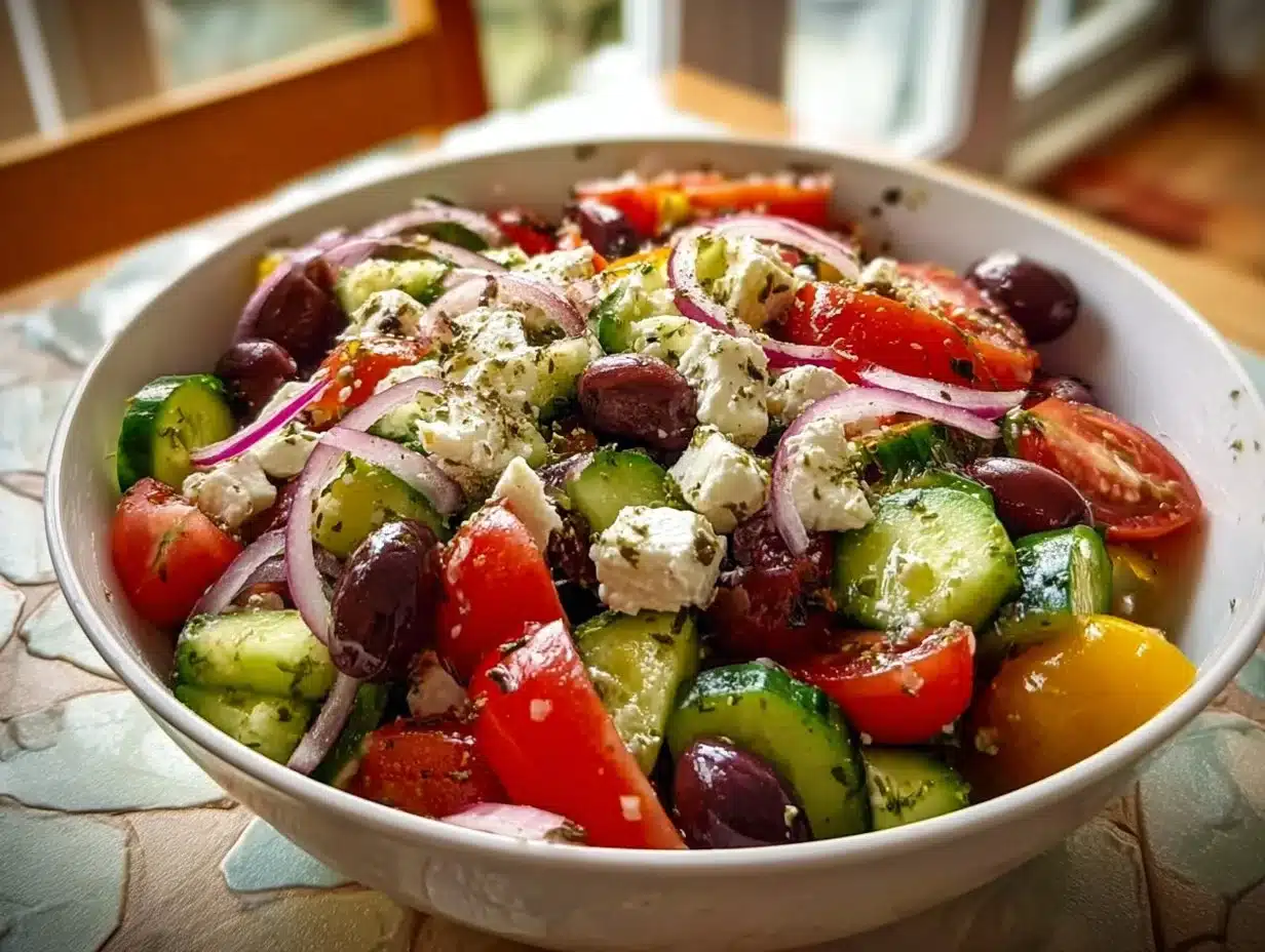 Meilleure recette de salade grecque