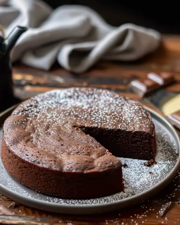 Moelleux chocolat fondant, dessert chocolat riche et moelleux
