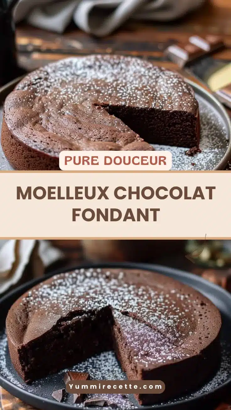 Moelleux chocolat fondant