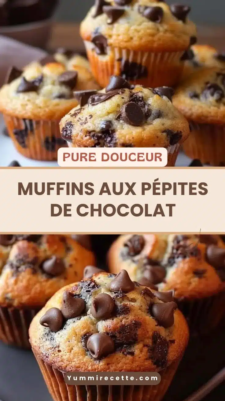 Muffins aux pépites de chocolat