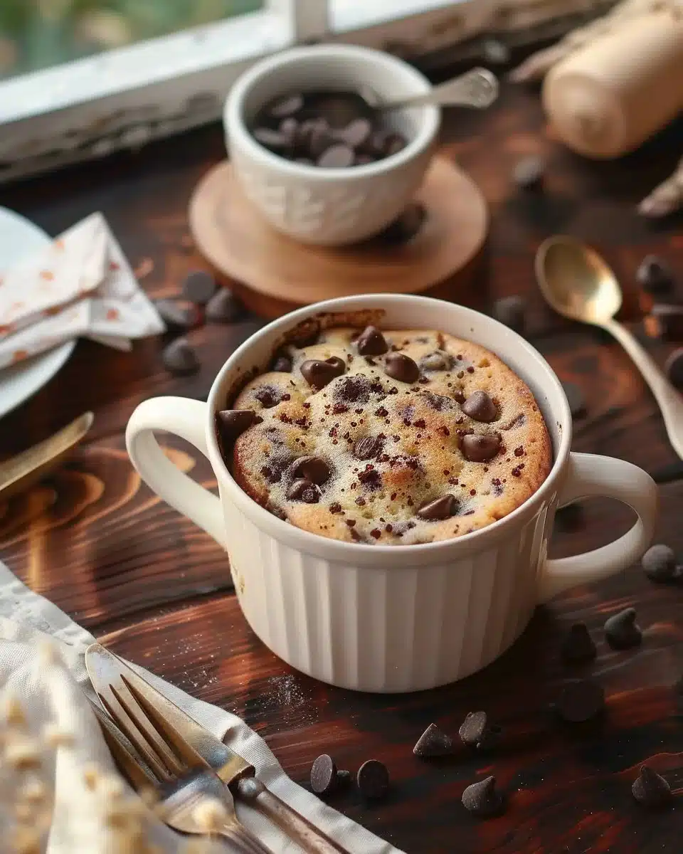 Mug Cake Chocolat & Pépites