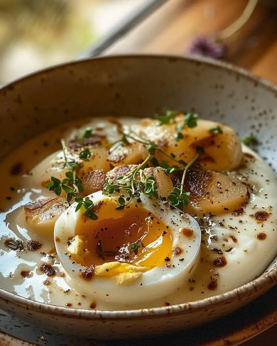 Œuf Paysanne au Saint-Marcellin