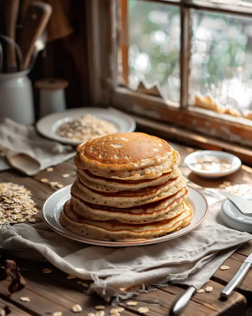 Pancakes aux Flocons d’Avoine