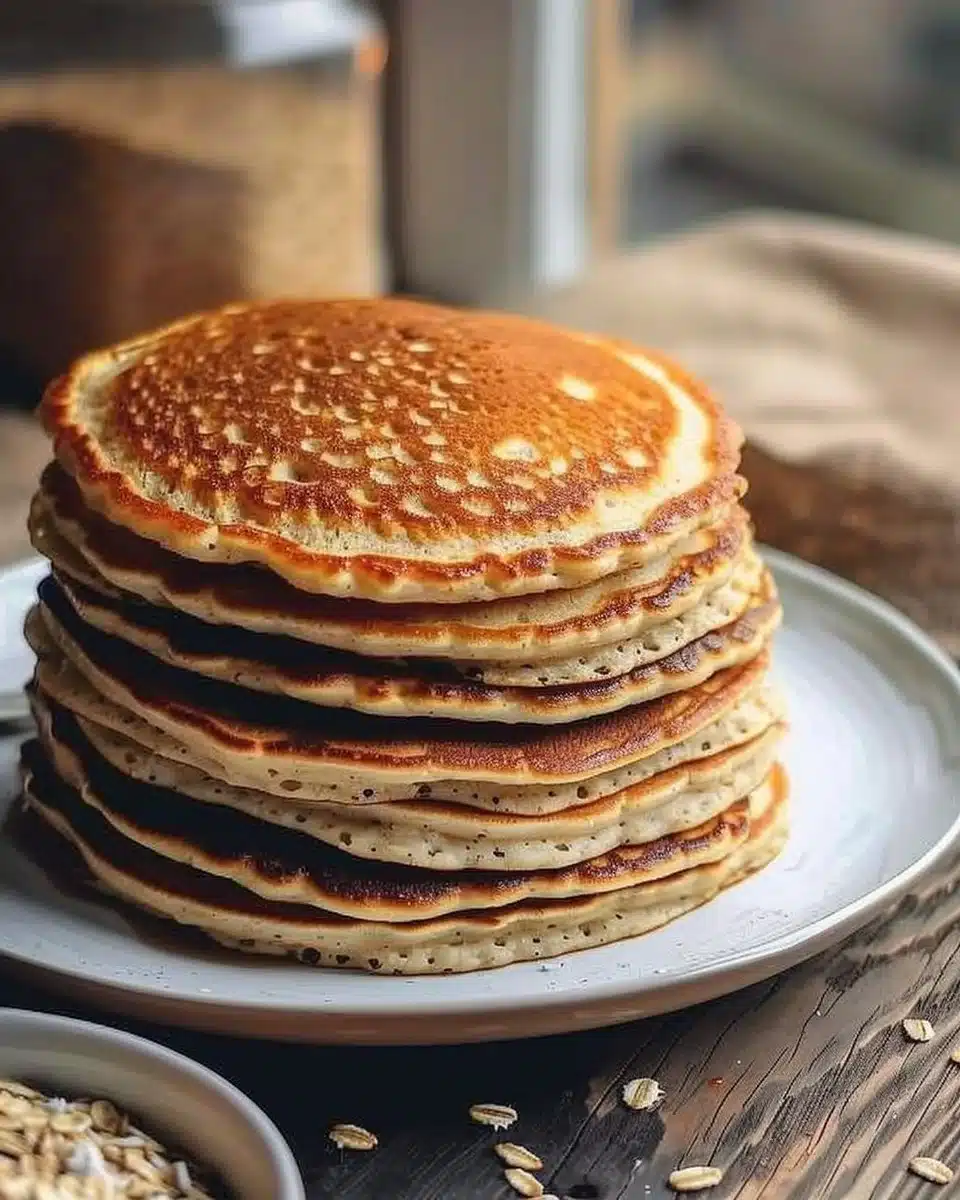 Recette de Pancakes aux flocons d’avoine