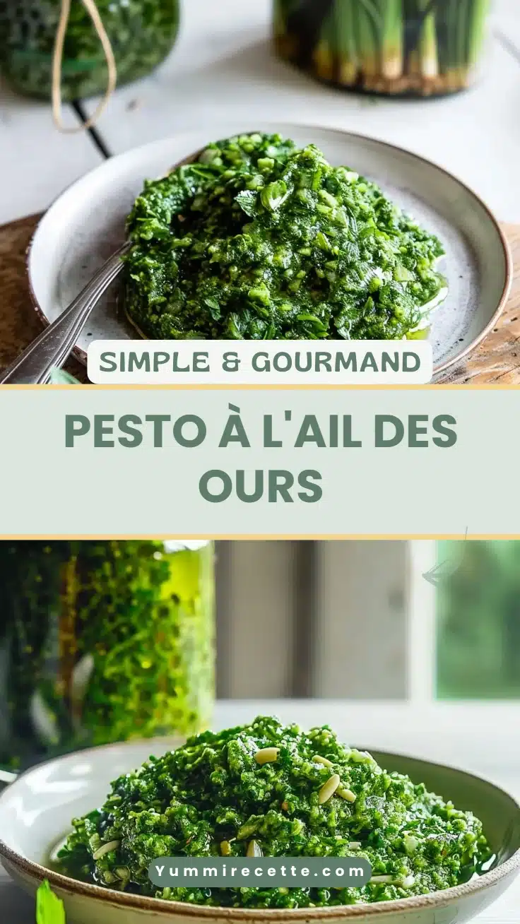 Pesto à l'ail des ours