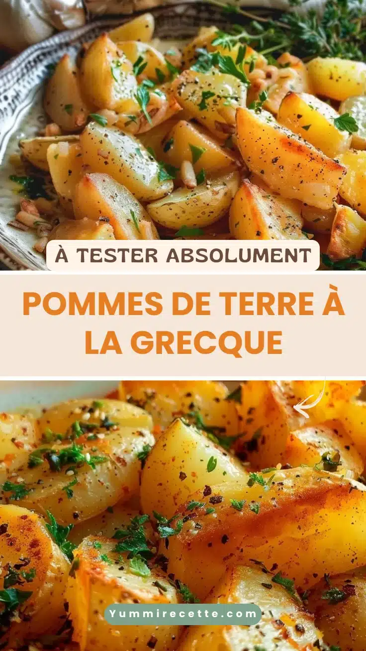 Pommes de terre à la grecque