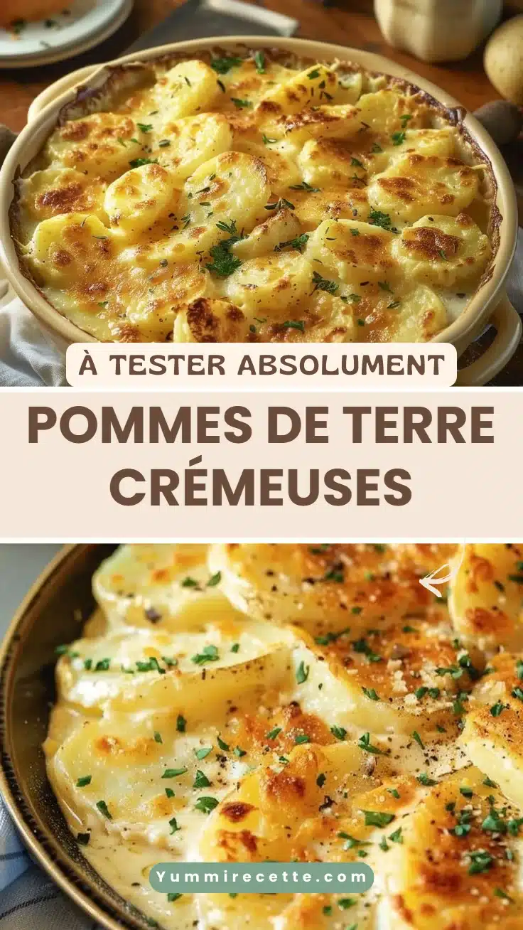 Pommes de terre crémeuses