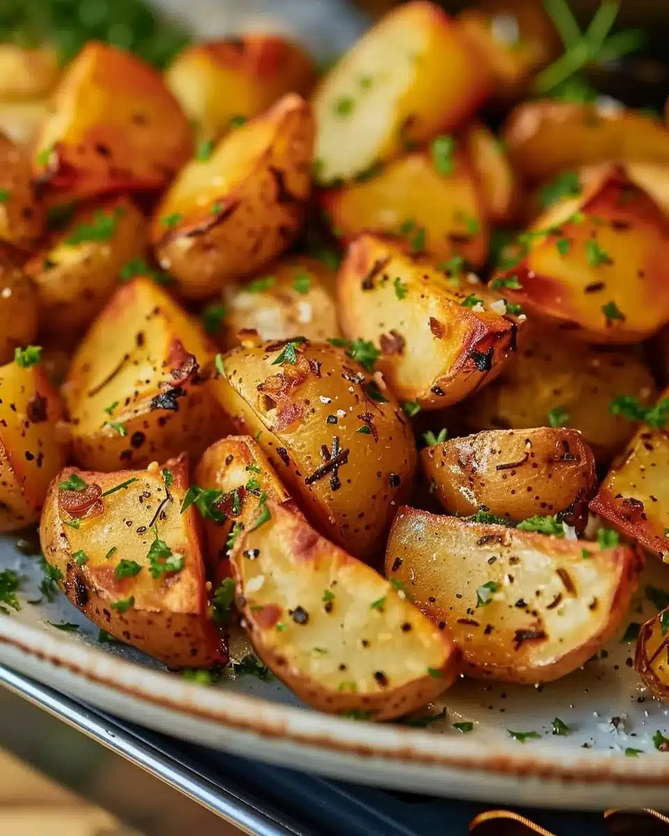 Pommes de terre rôties à l'airfryer