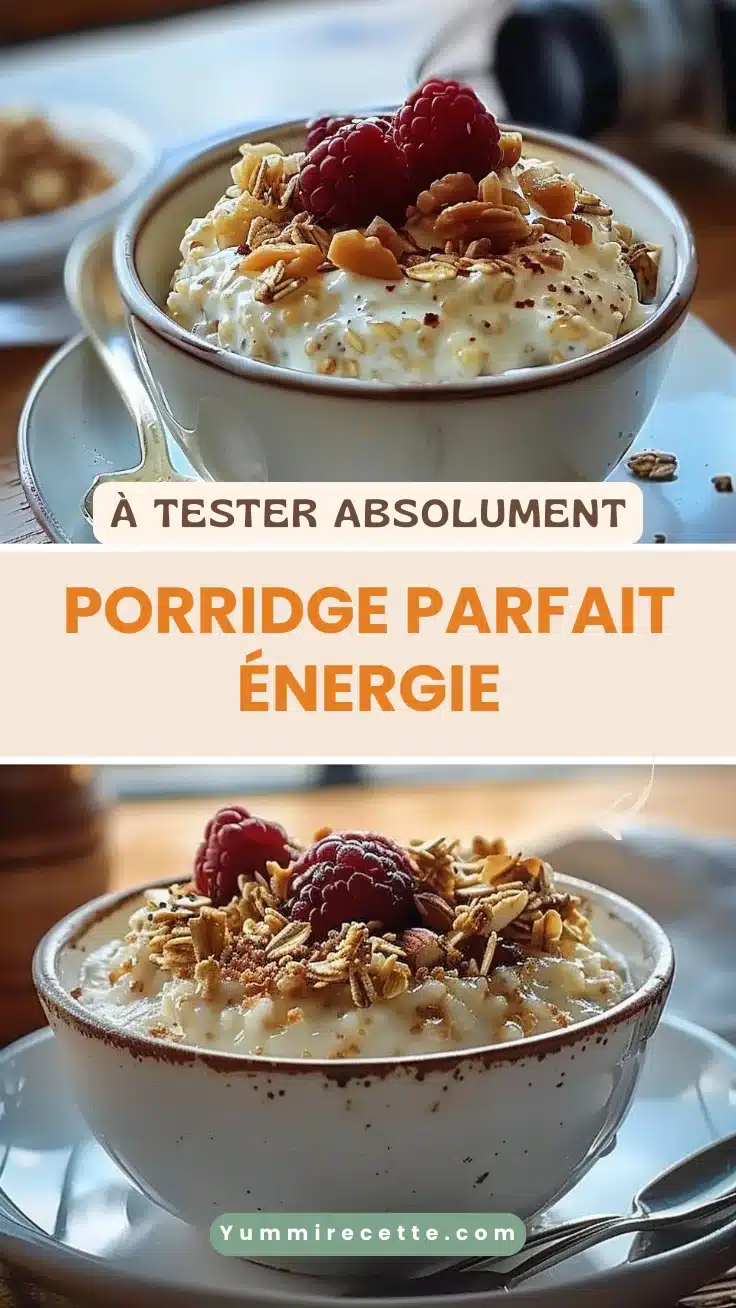 Porridge parfait énergie