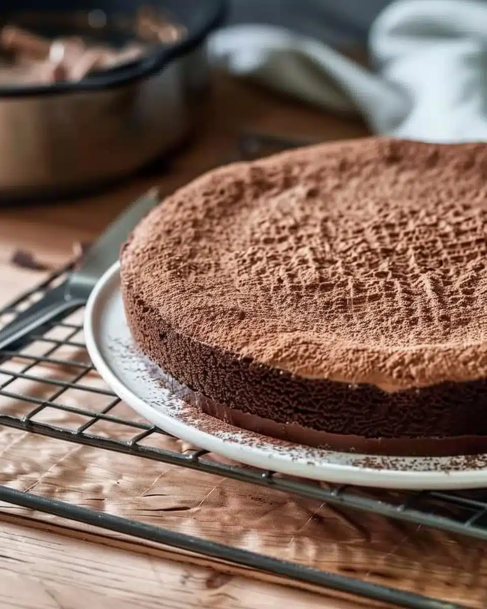 Recette de génoise au chocolat