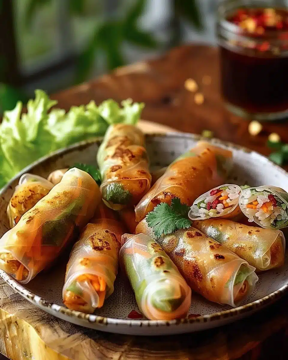 Rouleaux de Printemps Thaï Délicieux