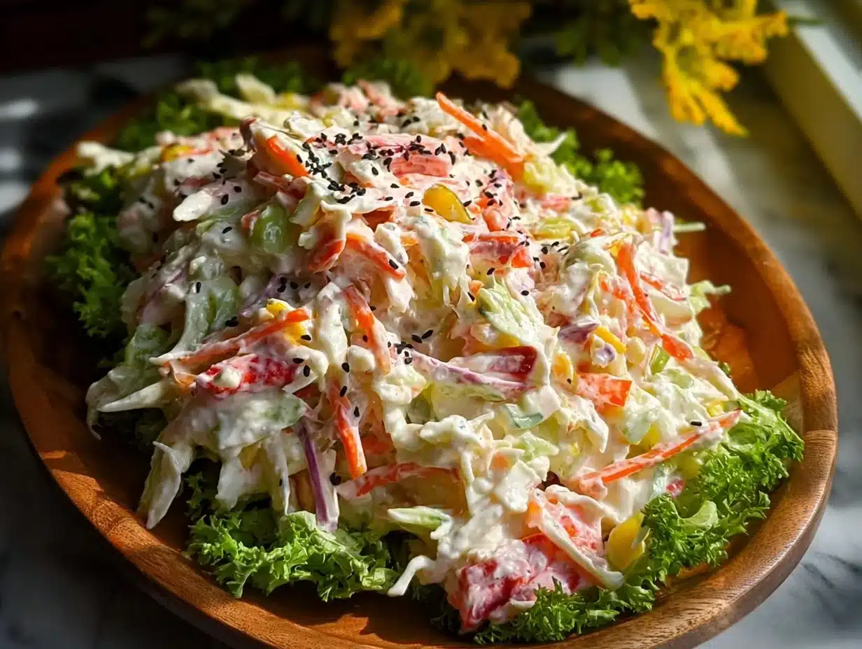 Salade Crabe Crémeuse