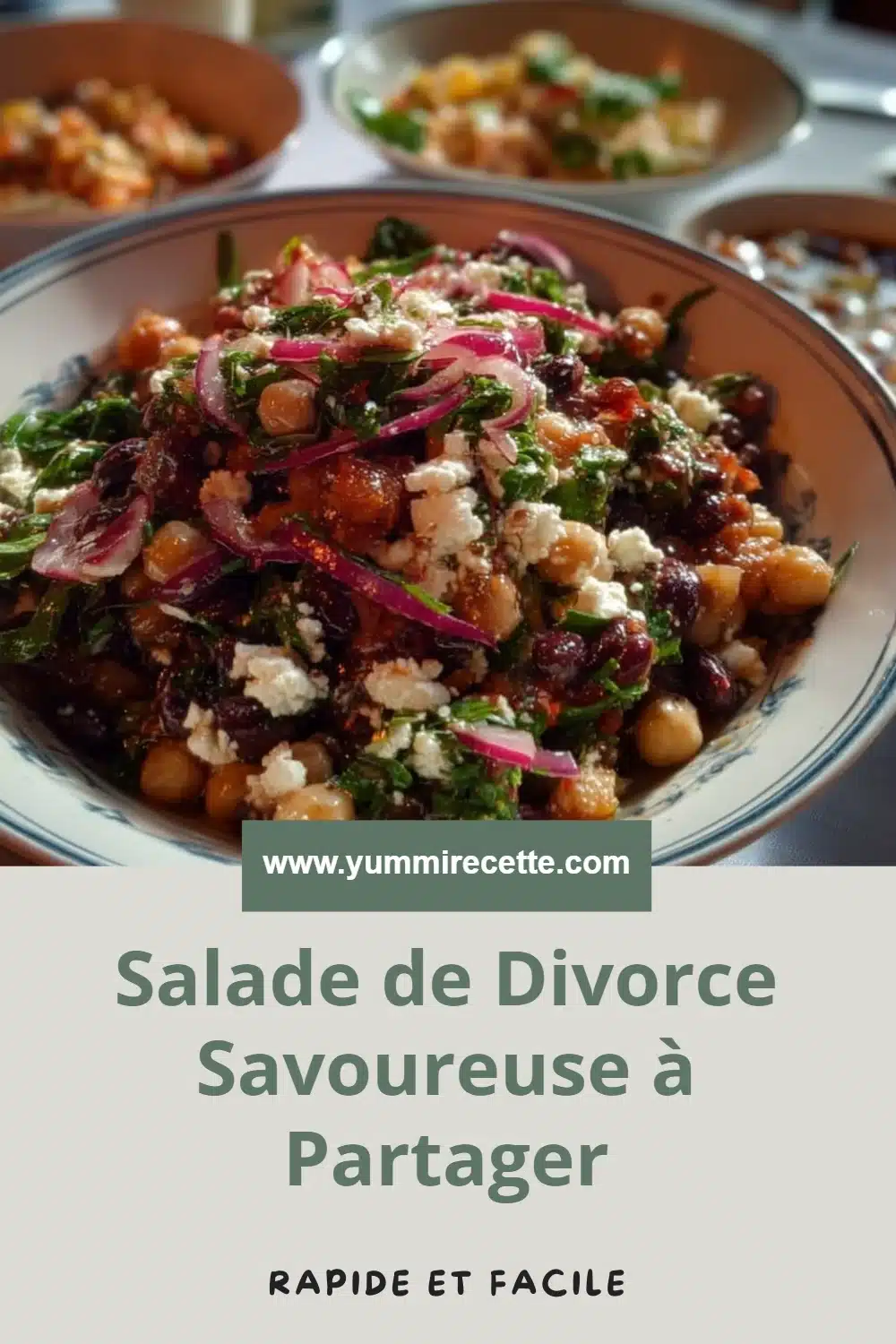 Salade de Divorce Savoureuse à Partager