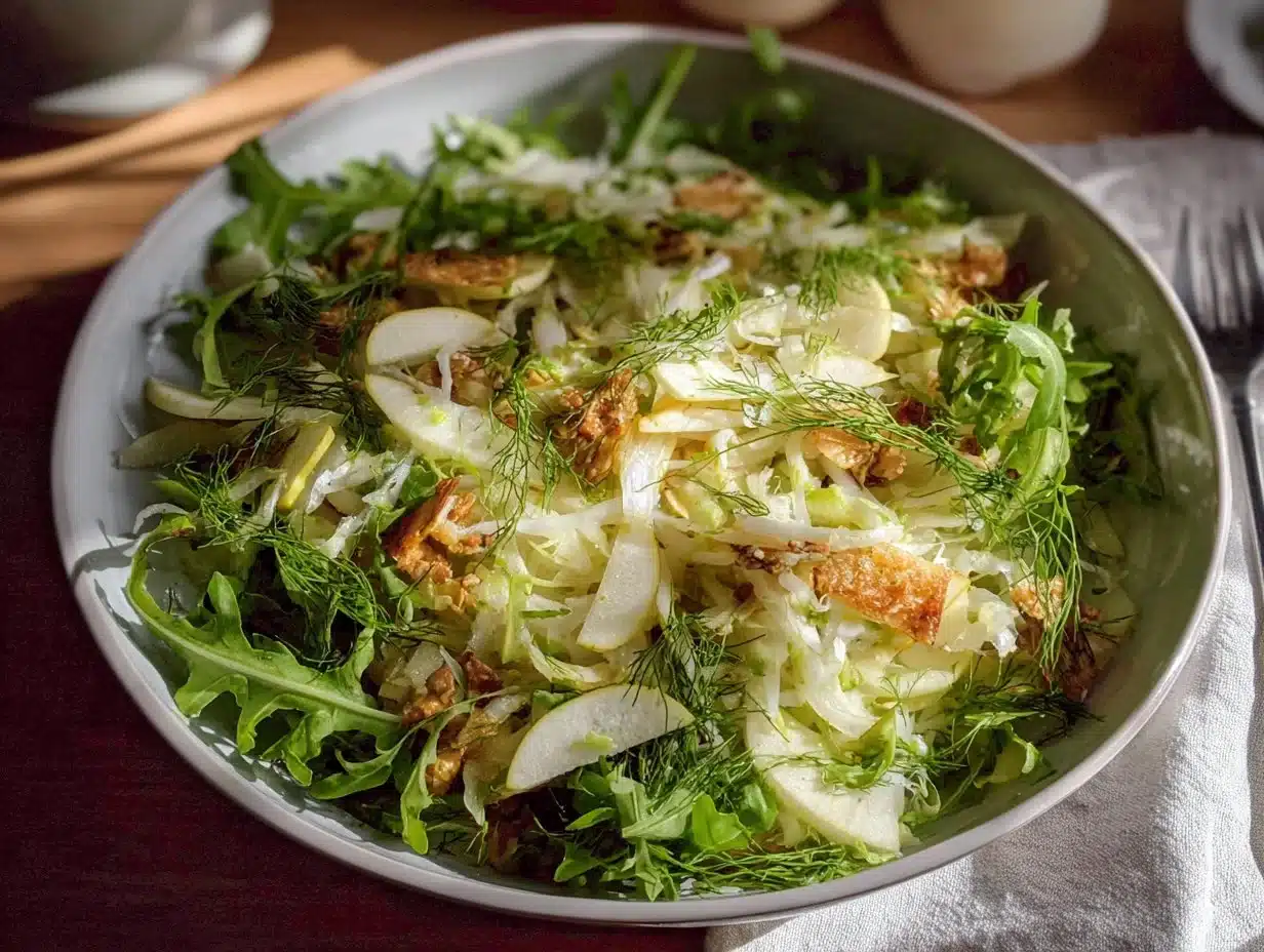 Salade de fenouil et pommes