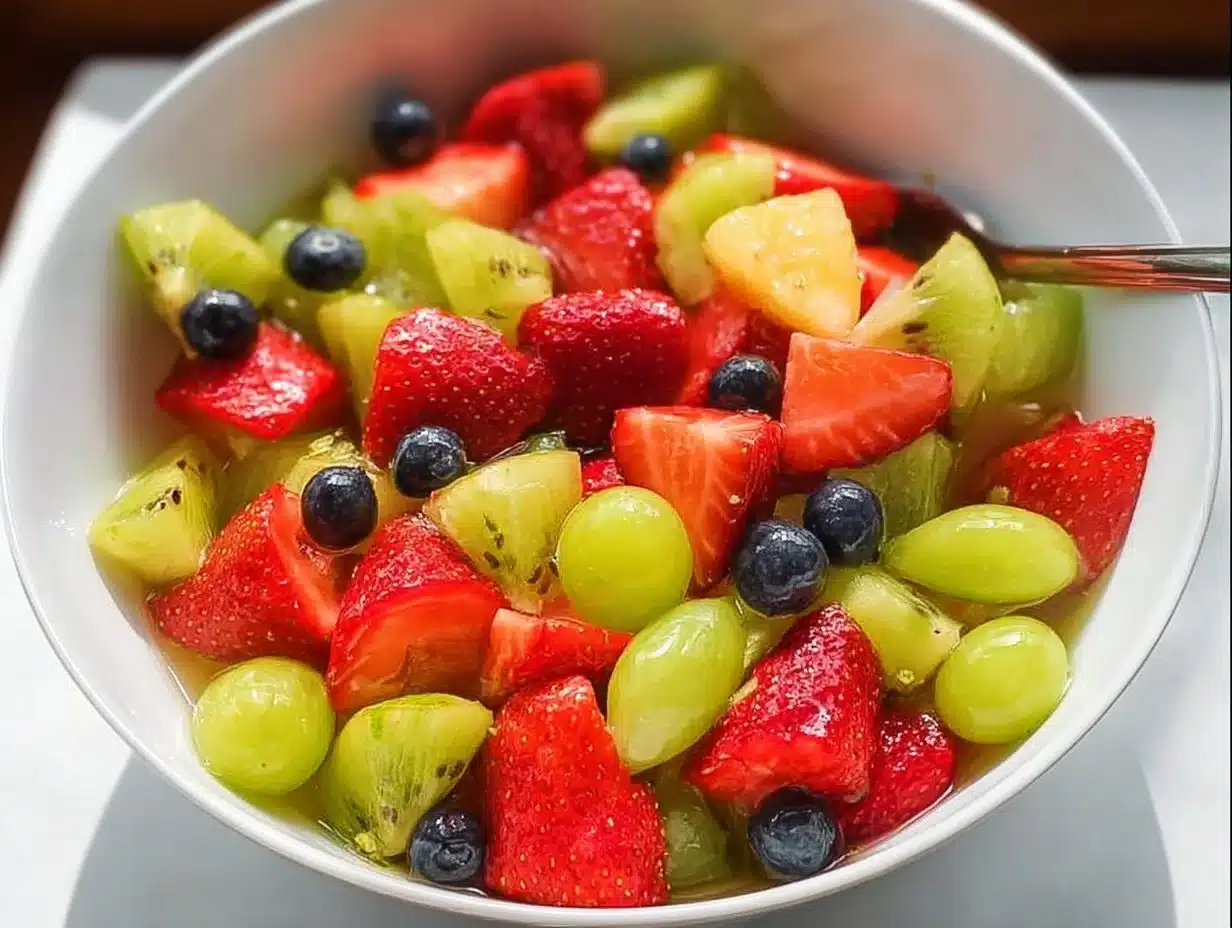 Salade de Fruits au Miel et Citron Vert