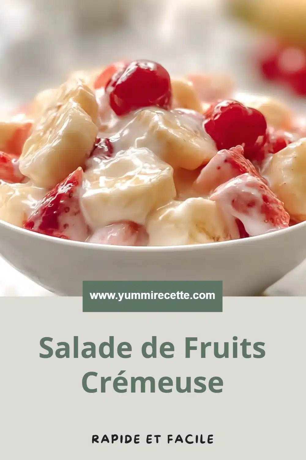Salade de Fruits Crémeuse